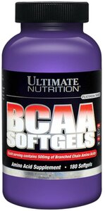 Фото BCAA Softgels Ultimate Nutrition (180 кап)