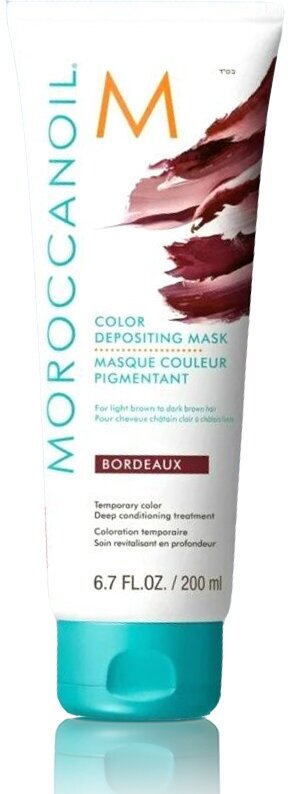 Color Depositing Mask BORDEAUX тонирующая маска для волос Moroccanoil 200 мл