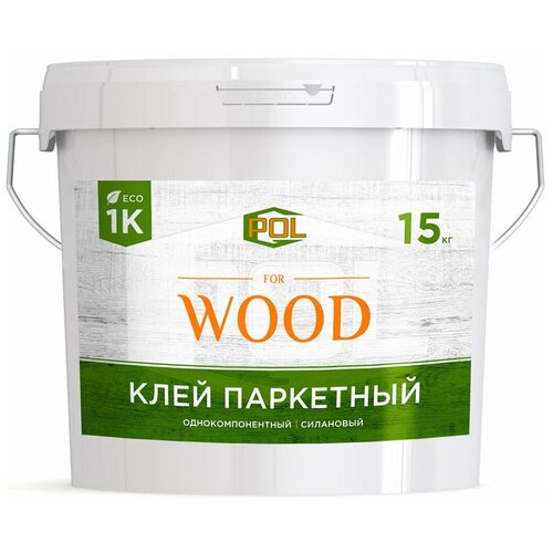 G-Pol Wood 1K Однокомпонентный силановый клей 15 кг.