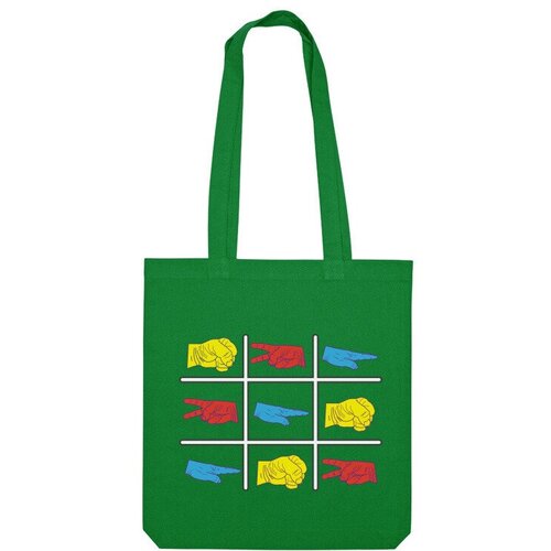 фото Сумка шоппер us basic, зеленый