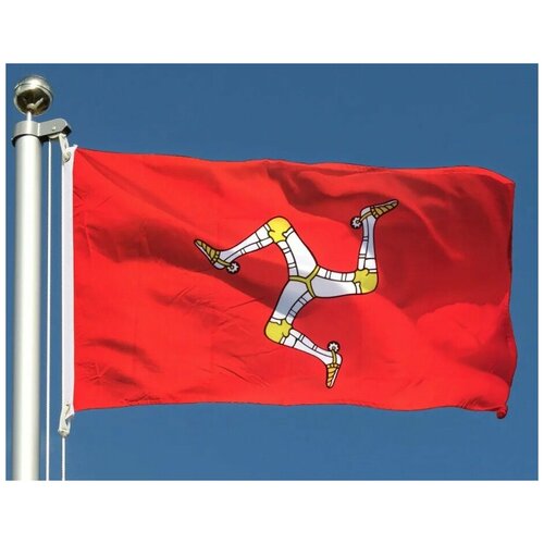 Флаг Острова Мэн 70х105 см флаг 210х140 см мальдивские острова gorolla