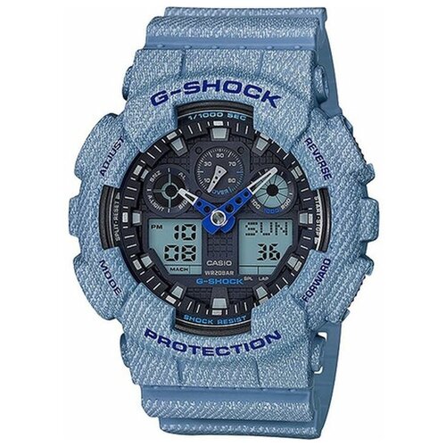 Японские наручные часы Casio G-SHOCK GA-100DE-2A