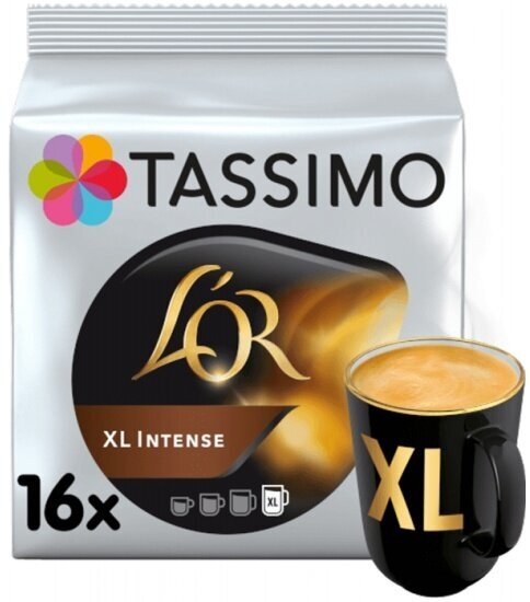 Кофе в капсулах Tassimo L’or Xl Intense 16 порций (для кофемашин )