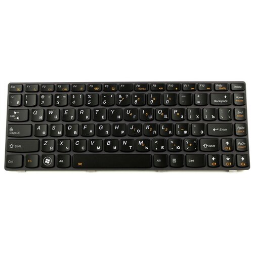 Клавиатура для ноутбука Lenovo Y480 с подсветкой P/n: 25203225, 25-203225, T2Y8-RU, PK130MZ3A05 клавиатура для ноутбука lenovo y480 с подсветкой p n 25203225 25 203225 t2y8 ru pk130mz3a05