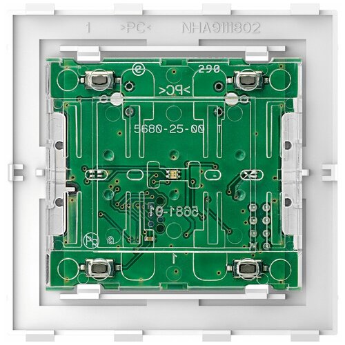 Schneider Electric Merten D-Life PlusLink Кнопочный модуль Wiser BLE, 1-клавишный MTN5113-6000 (5 шт.)