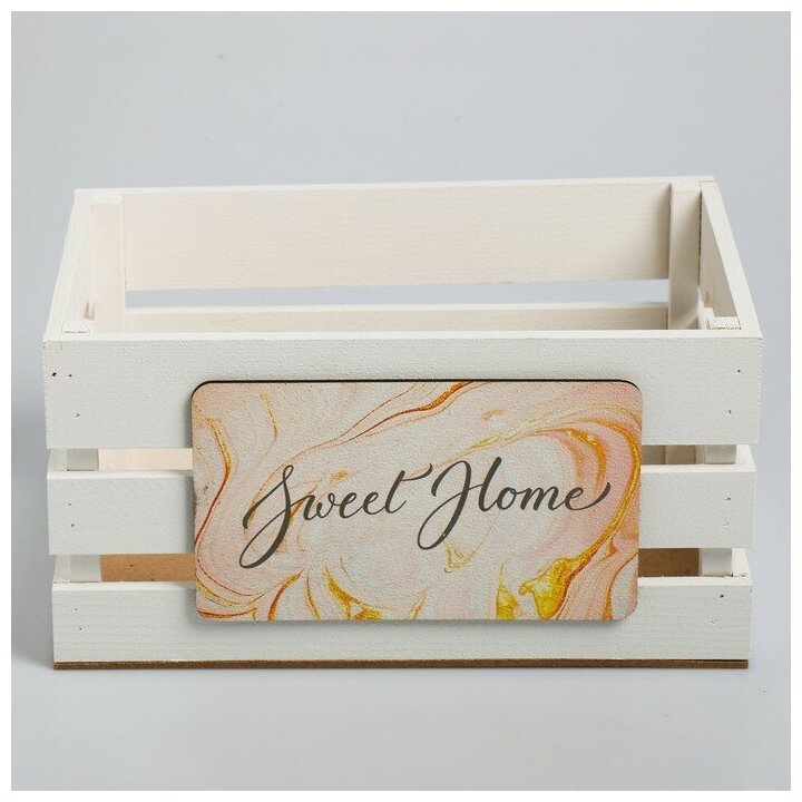 Ящик для хранения "Sweet home" 30х15х20 см - фотография № 4