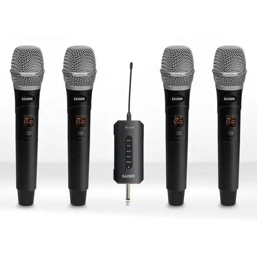 EALSEM ES-384 - компактная аккумуляторная радиосистема 4 ручных беспроводных микрофона 2130000₽