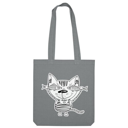 фото Сумка шоппер us basic, серый