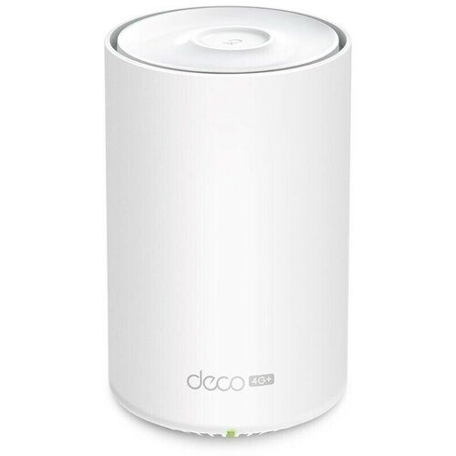 Роутер TP-LINK Deco X20-4G (1-pack) система mesh tenda nova mw5c 3 pack 802 11a b g n ac 2 4 5ггц до 1167мбит с lan 2x100мбит с комплект 2 nova mw5c