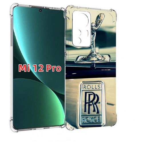 Чехол MyPads Rolls Royce ролс ройс 1 для Xiaomi 12S Pro задняя-панель-накладка-бампер