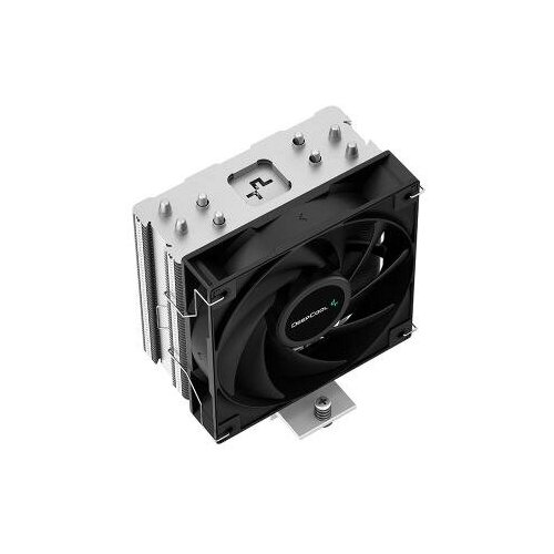 Кулер DEEPCOOL AG400 LGA1700/1200/115X/AM5/AM4 (18шт/кор, TDP 220W, PWM, Fan 120mm, 4 тепл. трубки, черный) RET