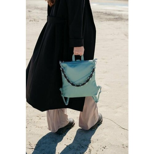 фото Женский рюкзак ludor лазурный