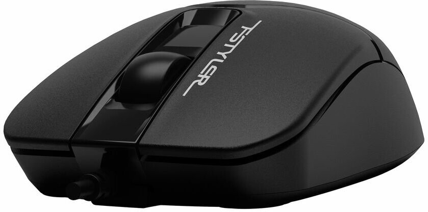 Мышь проводная A4Tech Fstyler FM12 S, 1200 dpi, USB, черный (FM12 S BLACK)