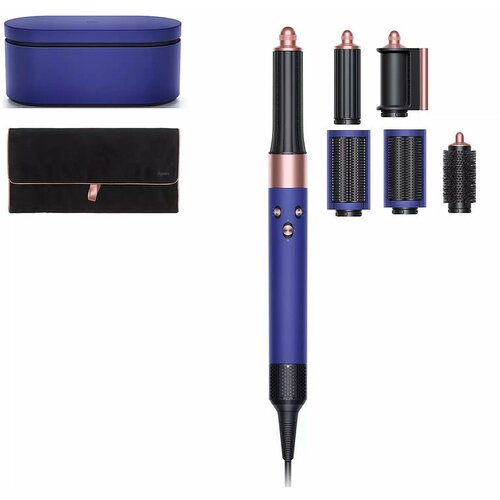 Фен-стайлер Dyson Airwrap Сomplete Short HS05 gift edition Vinca BlueRose c дорожным чехлом вилка RUS 7299000₽