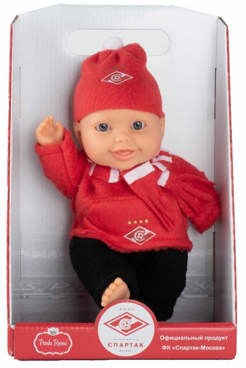 Кукла-пупс Paola Reina Алекс "ФК Спартак" Зимняя коллекция, 22 см (в коробке)