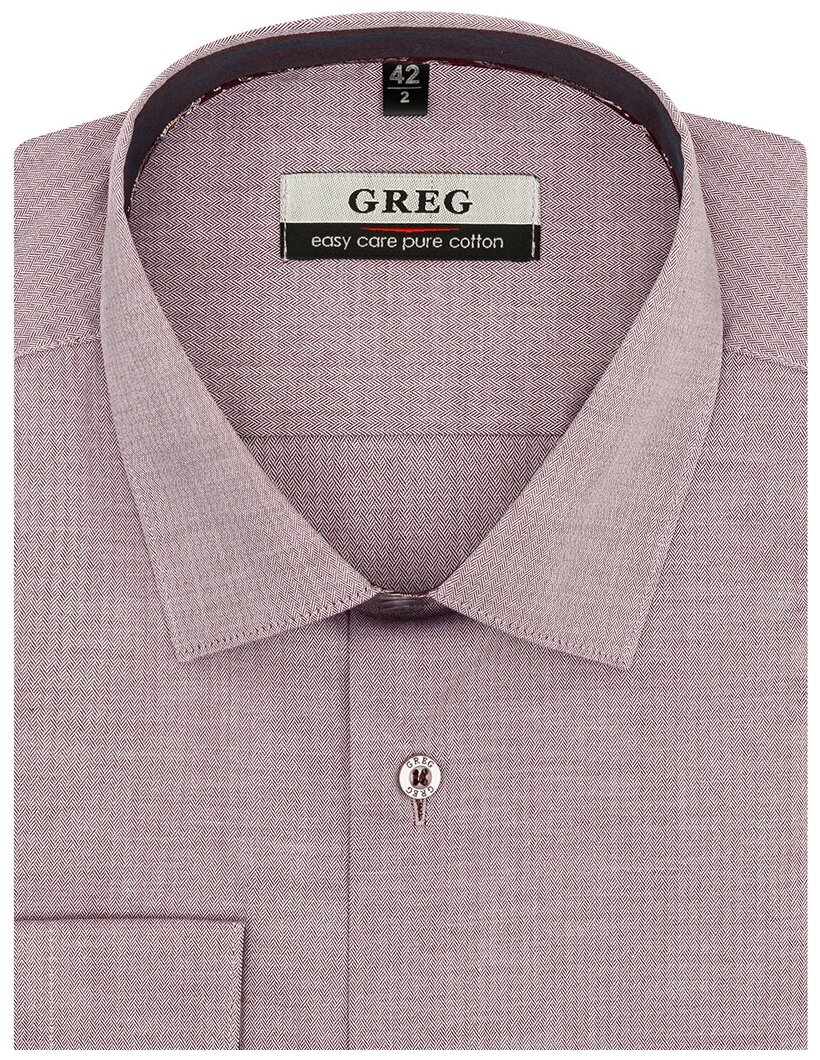 Рубашка мужская длинный рукав GREG 613/231/3041/Z/1p 