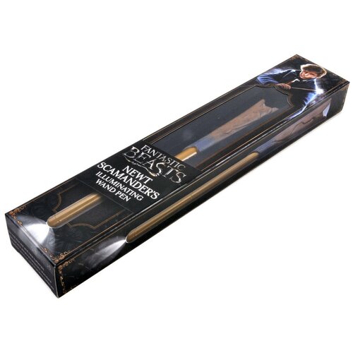 Ручка Фантастические твари в виде палочки Ньюта Саламандера с подсветкой волшебная палочка ньюта саламандера