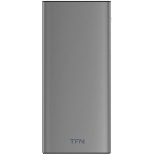 Внешний аккумулятор TFN Steel LCD 10000mAh Gray 91000₽