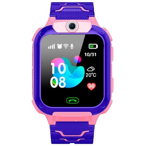 Детские смарт часы с сим картой / Умные часы Smart Baby Watch / Smart с камерой, пульсометром, кнопкой SOS / Розовый