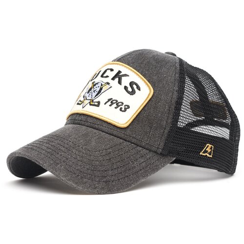 фото Бейсболка мужская с сеткой nhl anaheim ducks atributika & club, кепка нхл анахайм дакс атрибутика и клуб летняя