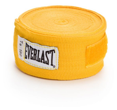 Бинты боксерские Everlast Yellow 4.5 м. (One Size)