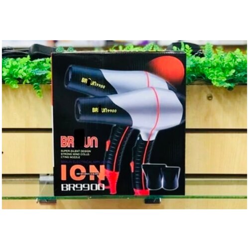 фен для волос BRAUNIONИонизация2 насадки3 режима2 метра шнур 199900₽