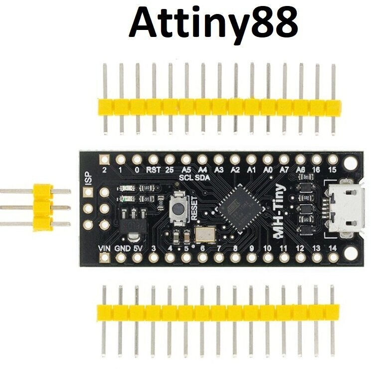 HW-Tiny ATTINY88 отладочная плата 16Mhz