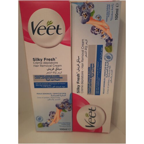 Крем для депиляций VEET silky fresh длительная гладкость,нежная кожа