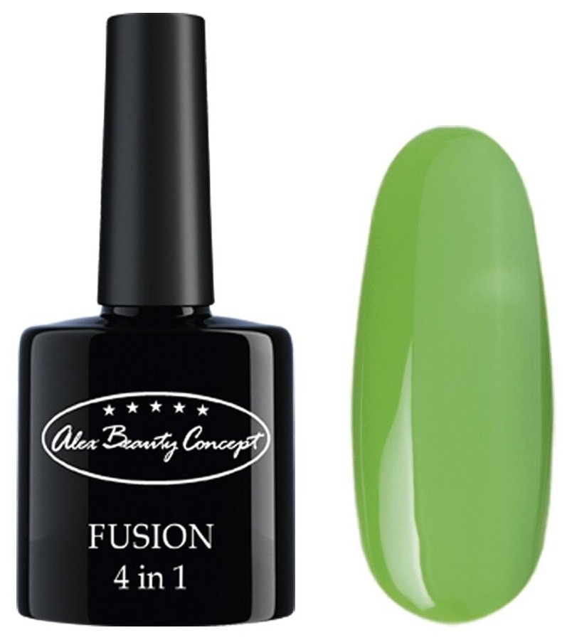 Alex Beauty Concept Гель-лак FUSION 4 IN 1 GEL, 7.5 мл, цвет зеленый 70110