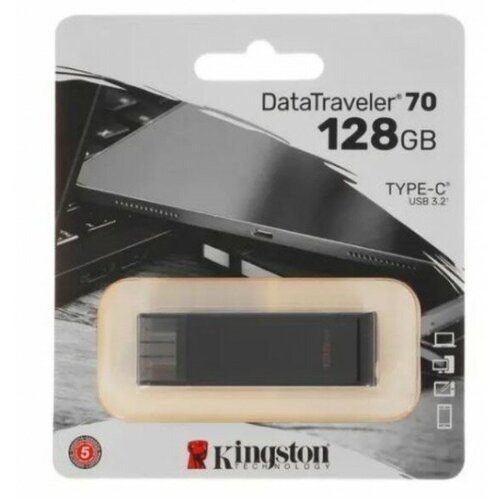 128Gb - Kingston DataTraveler 70 USB 3.2 Gen 1 DT70/128GB