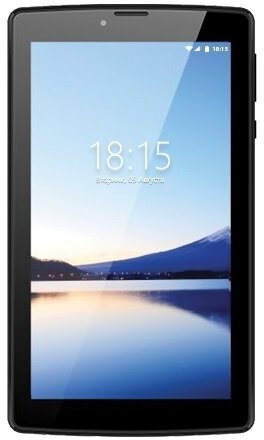 Планшетный ПК BQ 7036L 1/8Gb Hornet black(2SIM 4G,7.0", 4*1.4,1024*600 IPS,2+0.3мп,2400мАч, And8.1Go)