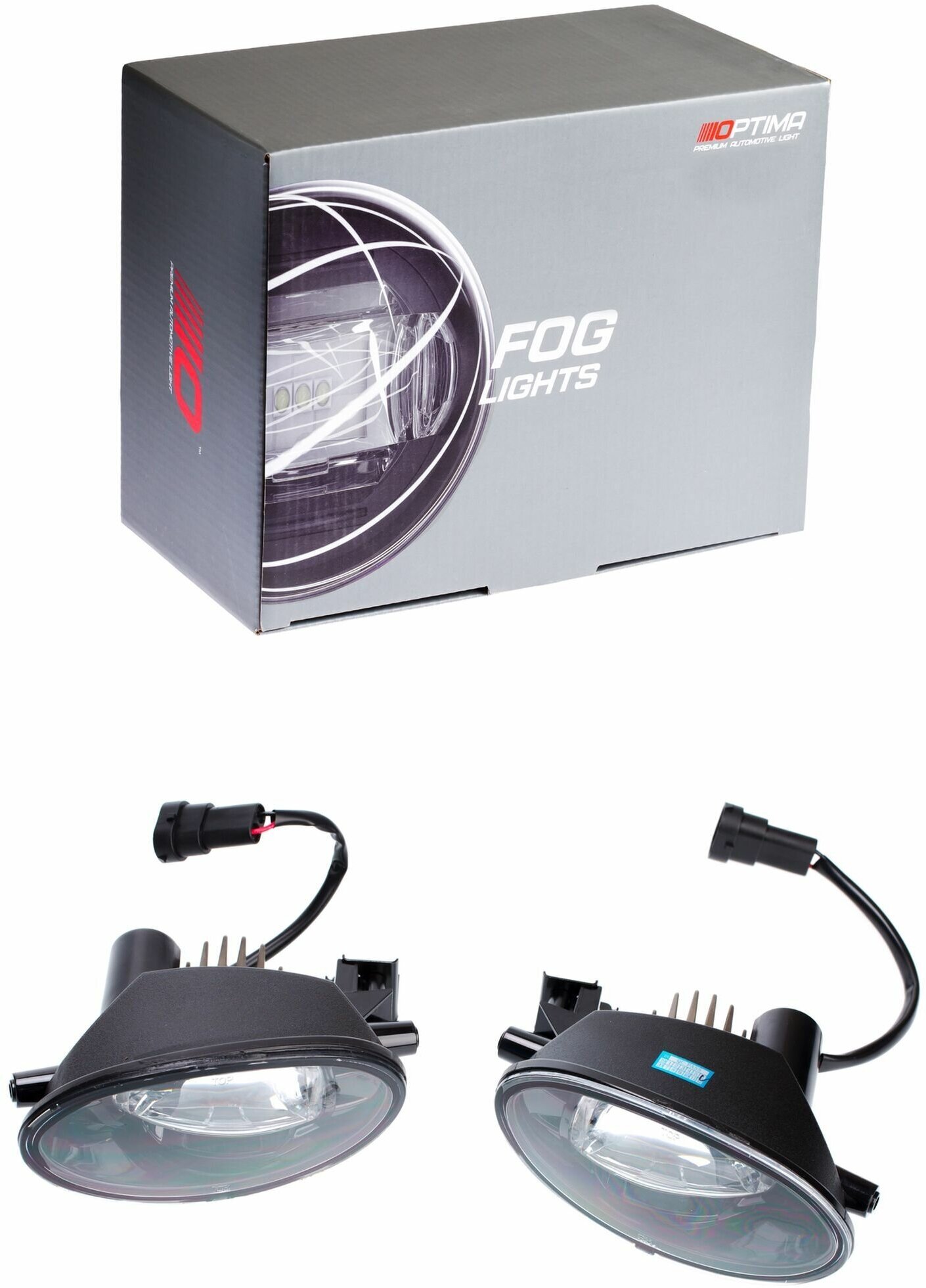 Светодиодная противотуманная фара OPTIMA LED FOG LIGHT 806 Honda, 7W, 5500K, 9-18V, комплект 2шт