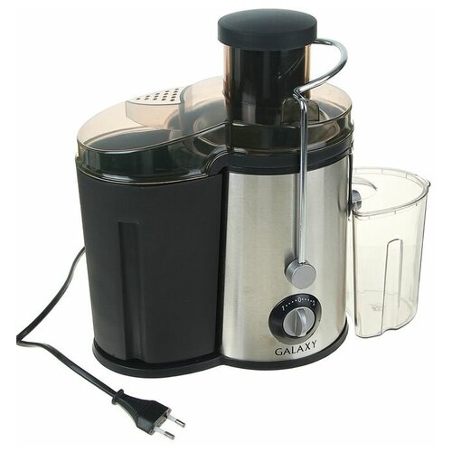 Соковыжималка Galaxy GL 0806 центробежная 700 Вт 05 л чёрно-серебристая 745600₽