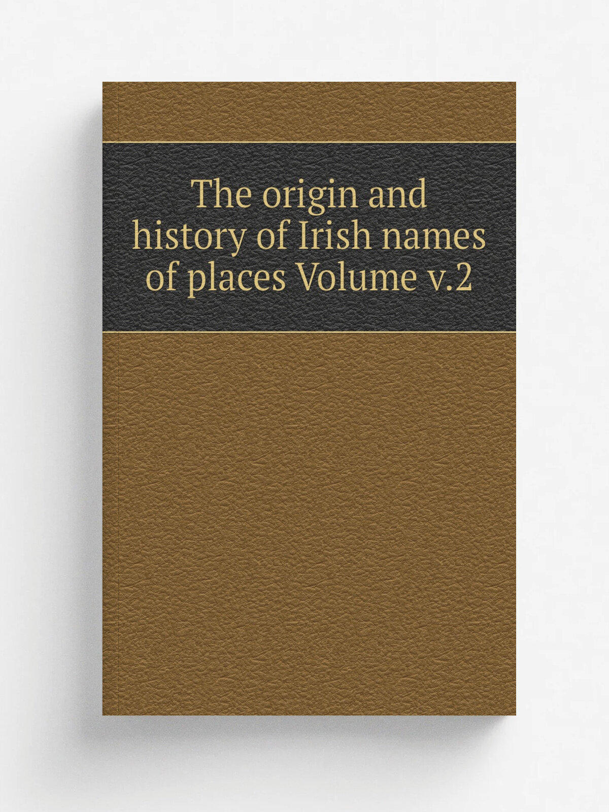The origin and history of Irish names of places Volume v.2 | Репринт