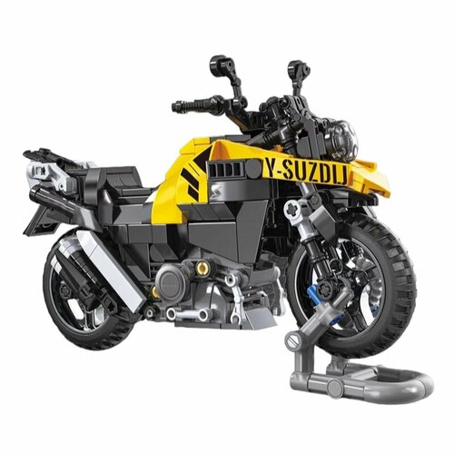 Конструктор мотоцикл спортивный с подставкой 314 деталей (KY6130)