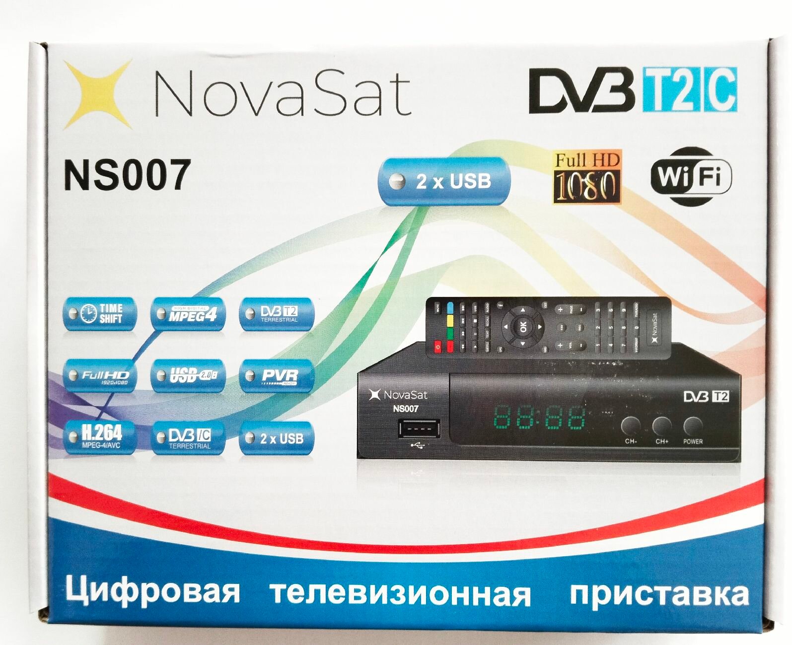 Цифровая телевизионная приставка NovaSat NS007