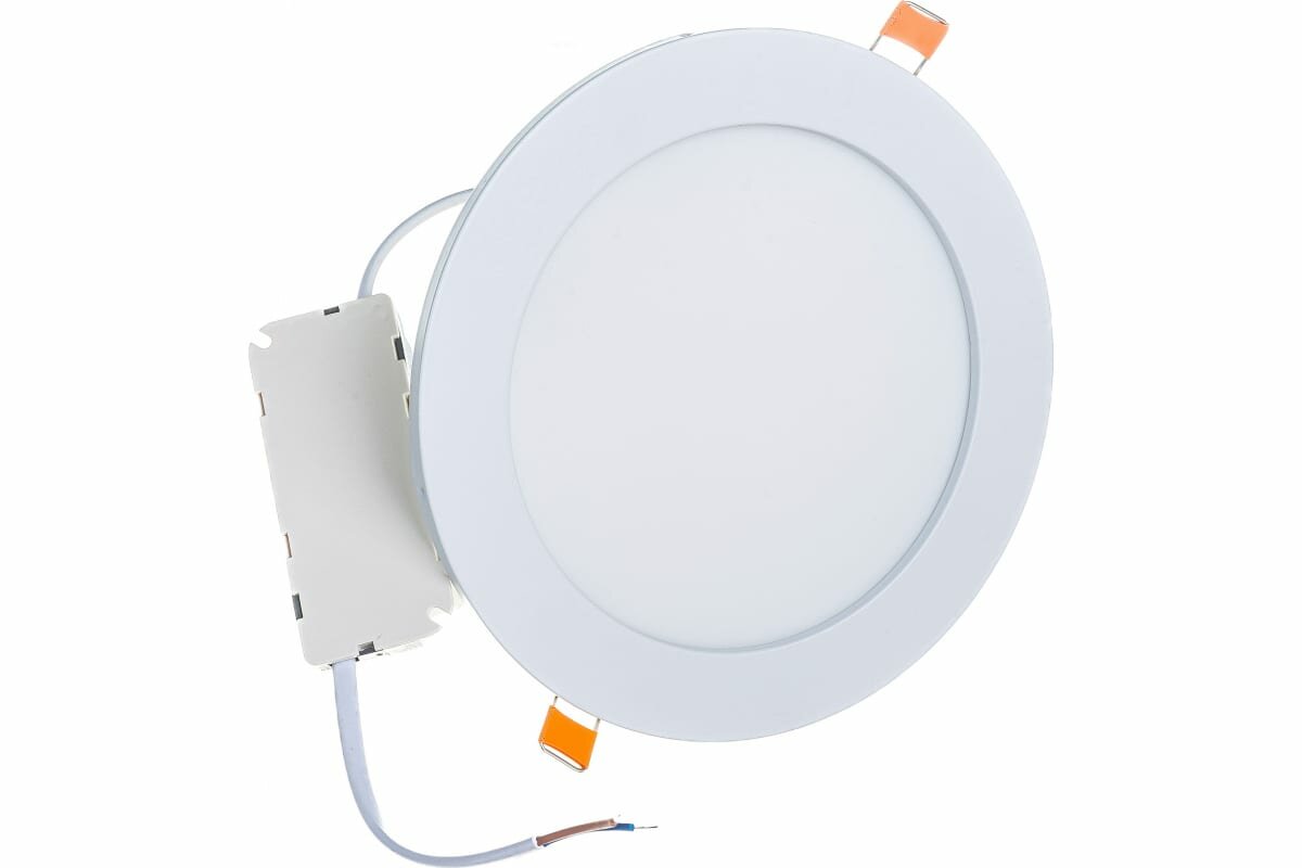 ЭРА LED 1-12-4K Светильник светодиодный круглый LED 12W 220V 4000K Б0017488