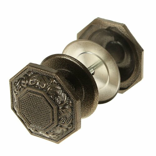 Ручка дверная Строммашина РД-1 бронза, металл, 2 шт