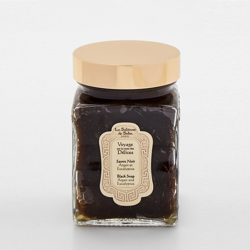 Черное мыло для лица и тела c арганом и эвкалиптом 300 мл La Sultane de Saba 5279₽