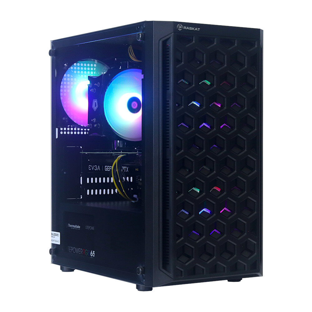 Компьютер Raskat Kомпьютер Raskat Strike 520 (Intel Core i5-12400F, RAM 16Gb, SSD NVMe 1Tb, Nvidia RTX 3060 || 12Gb, no OS), (556870) уц-2-1