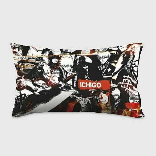 Bleach Блич Ичиго Курасаки Прямоугольная подушка