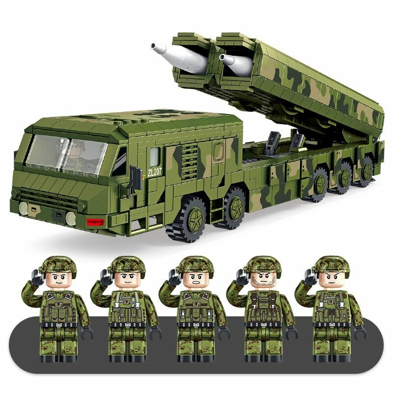 Военные автомобили и танки Dropurfon Наборы строительных блоков для взрослых YUYA