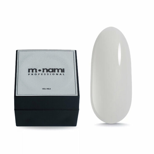 фото Гель для ногтей monami veil milk professional, моделирующий, густой, белый, 15гр.