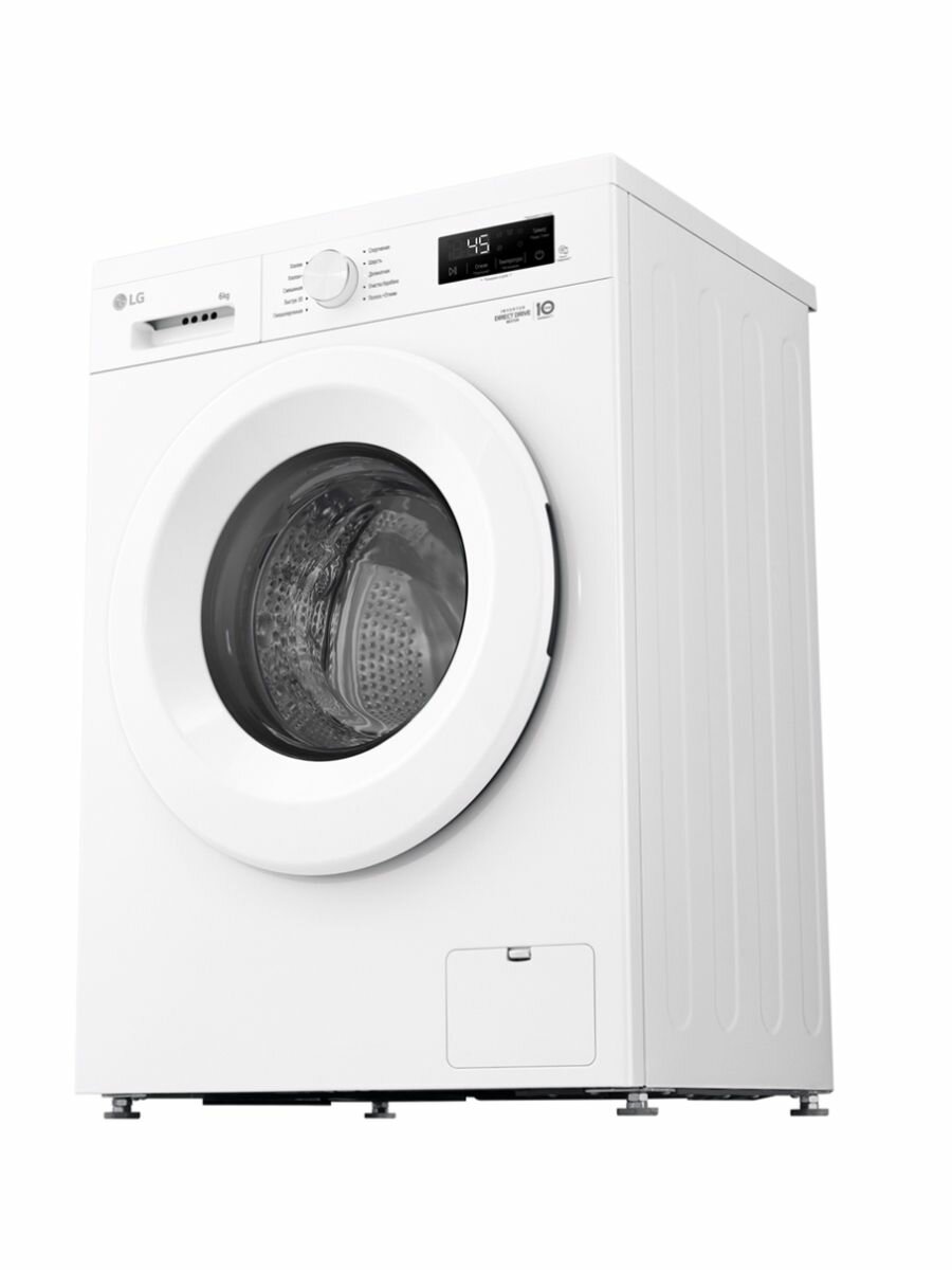 Обзор: LG Стиральная машина автоматическая F2Y1NS3W, загрузка 6 кг, белый