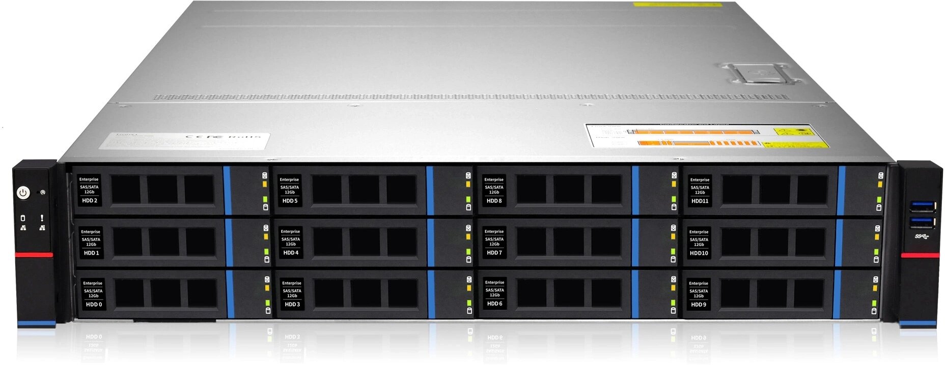 Сервер IRU Rock G2212IG3 2x4310 2x32Gb 9361-8I 2x1600W w/o OS (2119797)