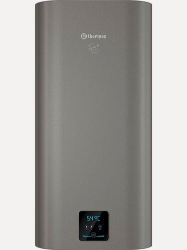 Изображение товара Водонагреватель накопительный Thermex Smart 80 V, электрический настенный, плоский, 80 л, серый