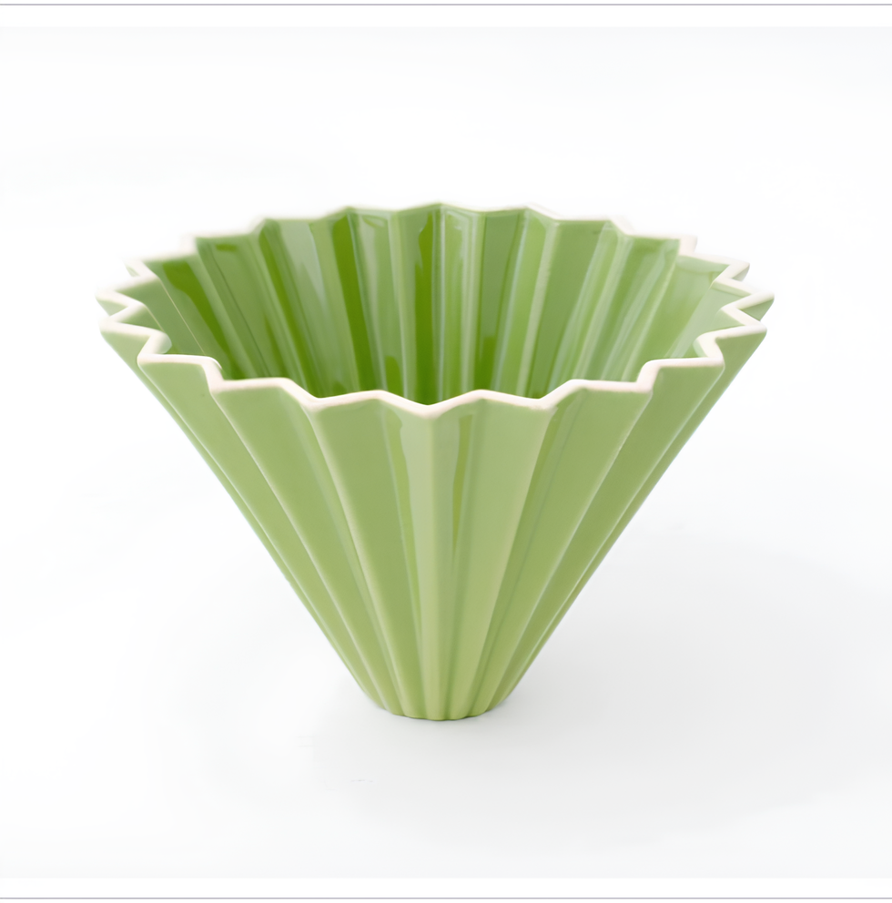 Воронка Agave Green Filter Cup Origami для приготовления кофе керамическая на 1-2 чашки