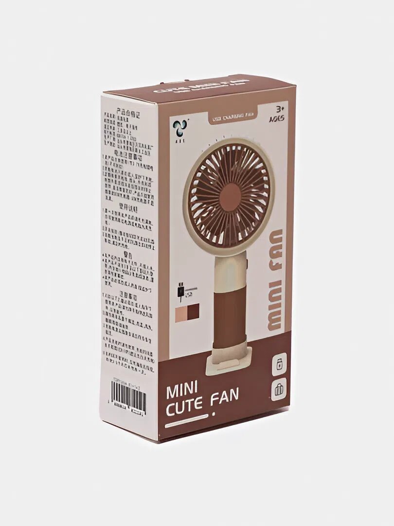 Мини-вентилятор "Mini Fan", с подставкой для смартфона, 115гр