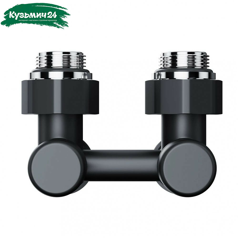 Узел нижнего подключения Royal Thermo Design НС-1701228 угловой, 1/2" х 3/4" EK, черный