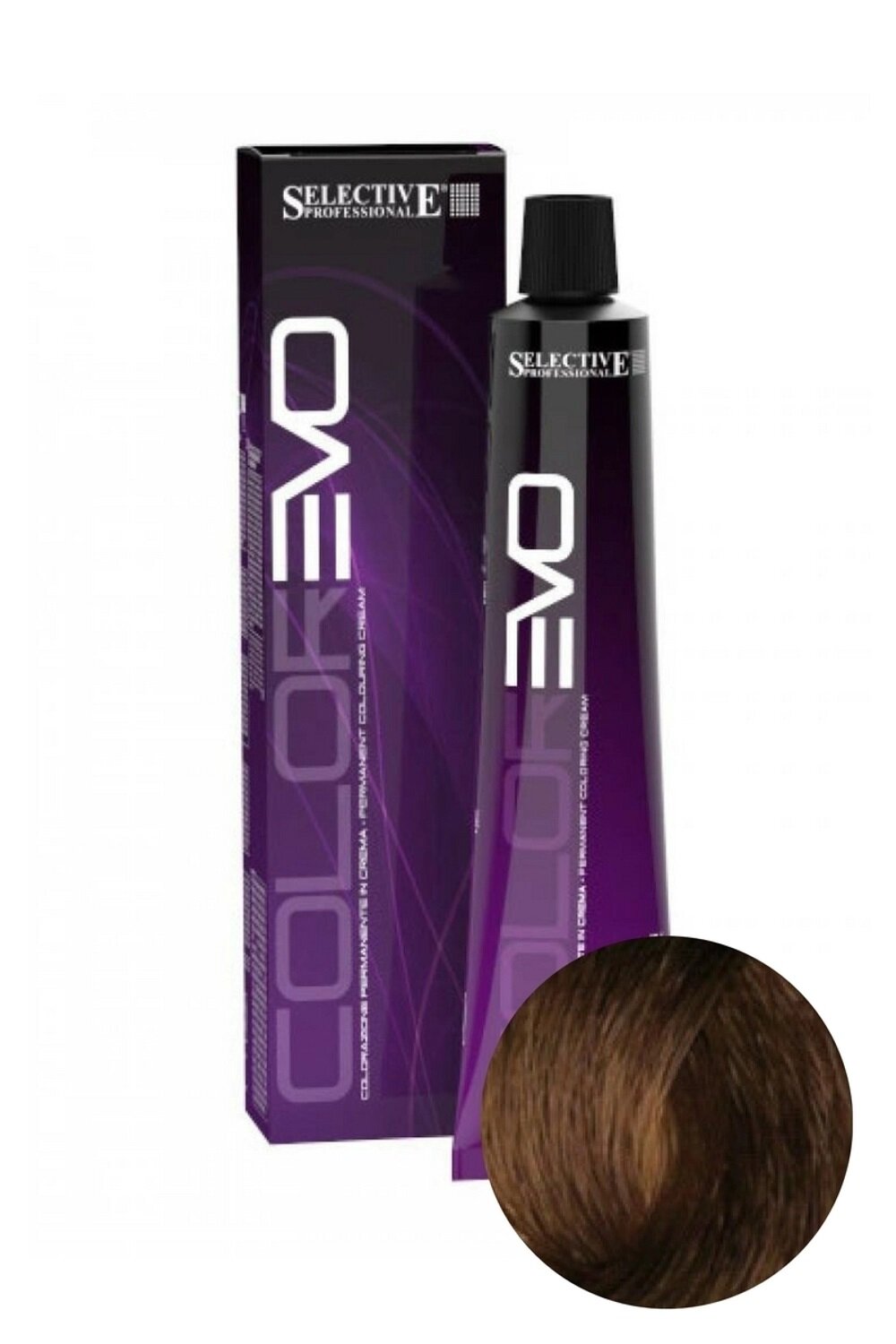 SELECTIVE PROFESSIONAL профессиональная крем-краска ColorEVO 6.34 темный блондин золотисто-медный, 100 мл